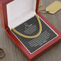 To My Son I Chain Linked Necklace