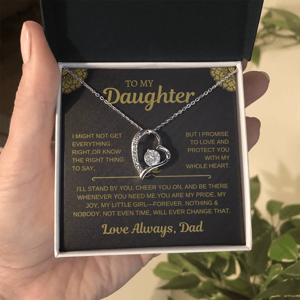 To My Daughter Love Always, Dad I Forever Love