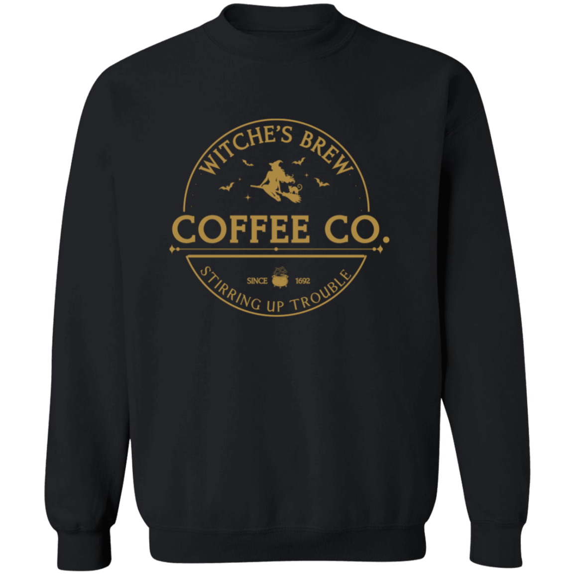 Witches Brew Coffee Co Pullover Sweatshirt and Hoodie