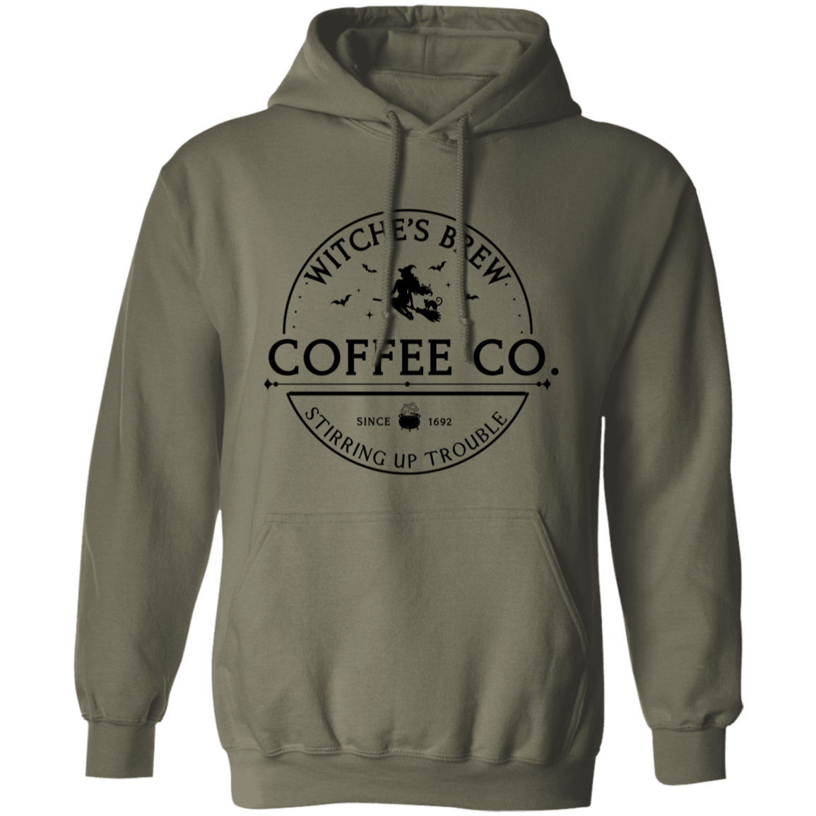 Witches Brew Coffee Co Pullover Sweatshirt and Hoodie