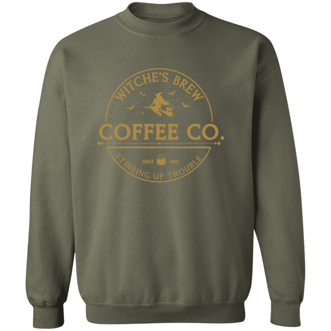 Witches Brew Coffee Co Pullover Sweatshirt and Hoodie