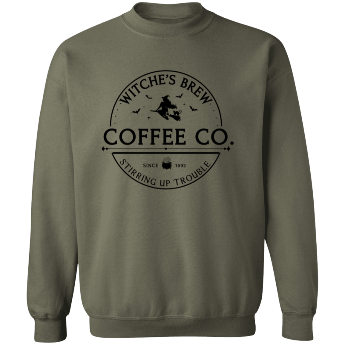 Witches Brew Coffee Co Pullover Sweatshirt and Hoodie