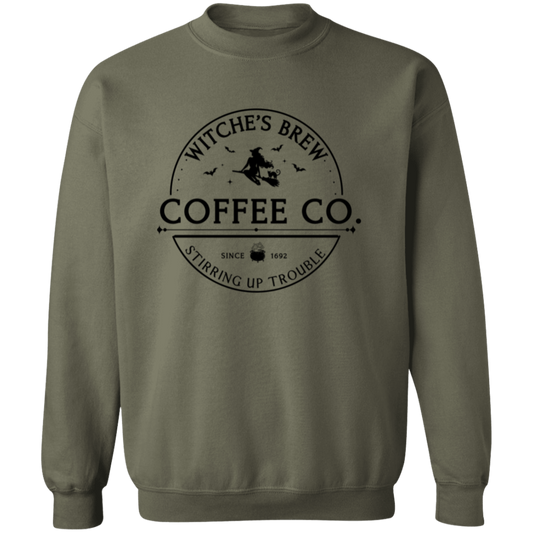 Witches Brew Coffee Co Pullover Sweatshirt and Hoodie