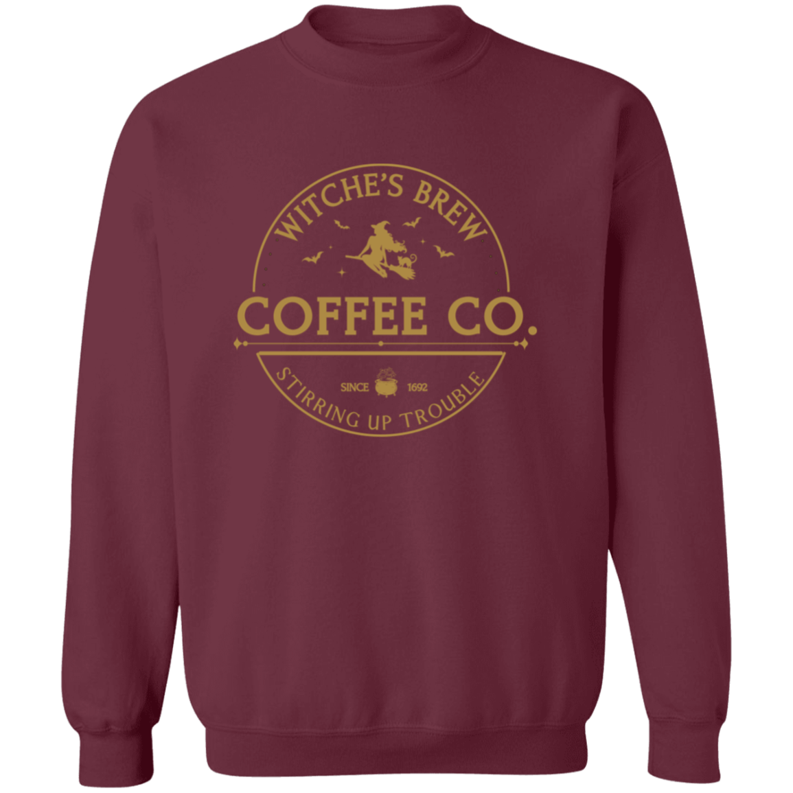 Witches Brew Coffee Co Pullover Sweatshirt and Hoodie