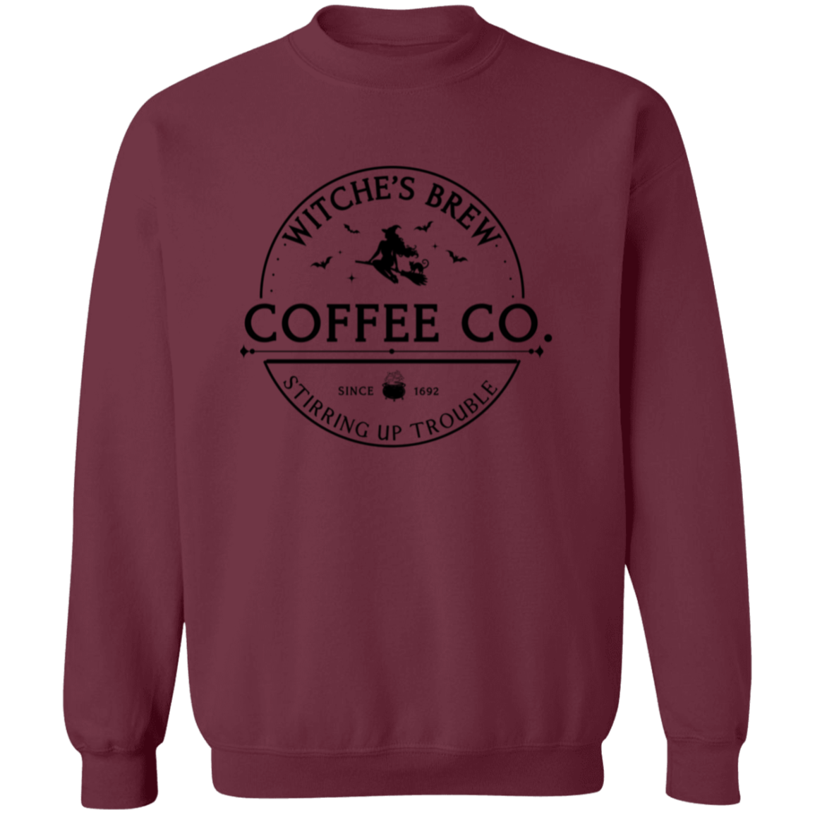 Witches Brew Coffee Co Pullover Sweatshirt and Hoodie