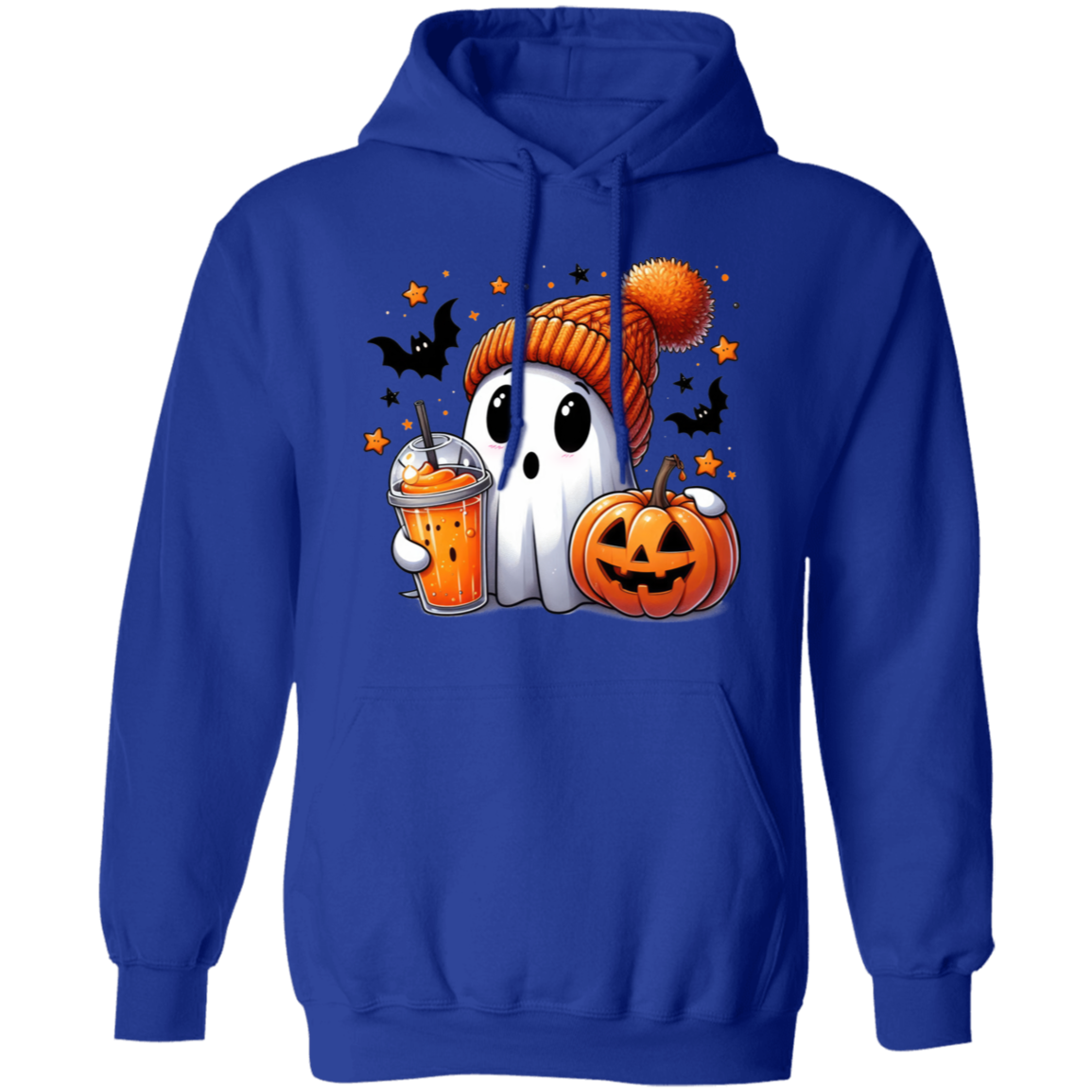 Halloween Cute Ghost Pullover Sweatshirt I Hoodie