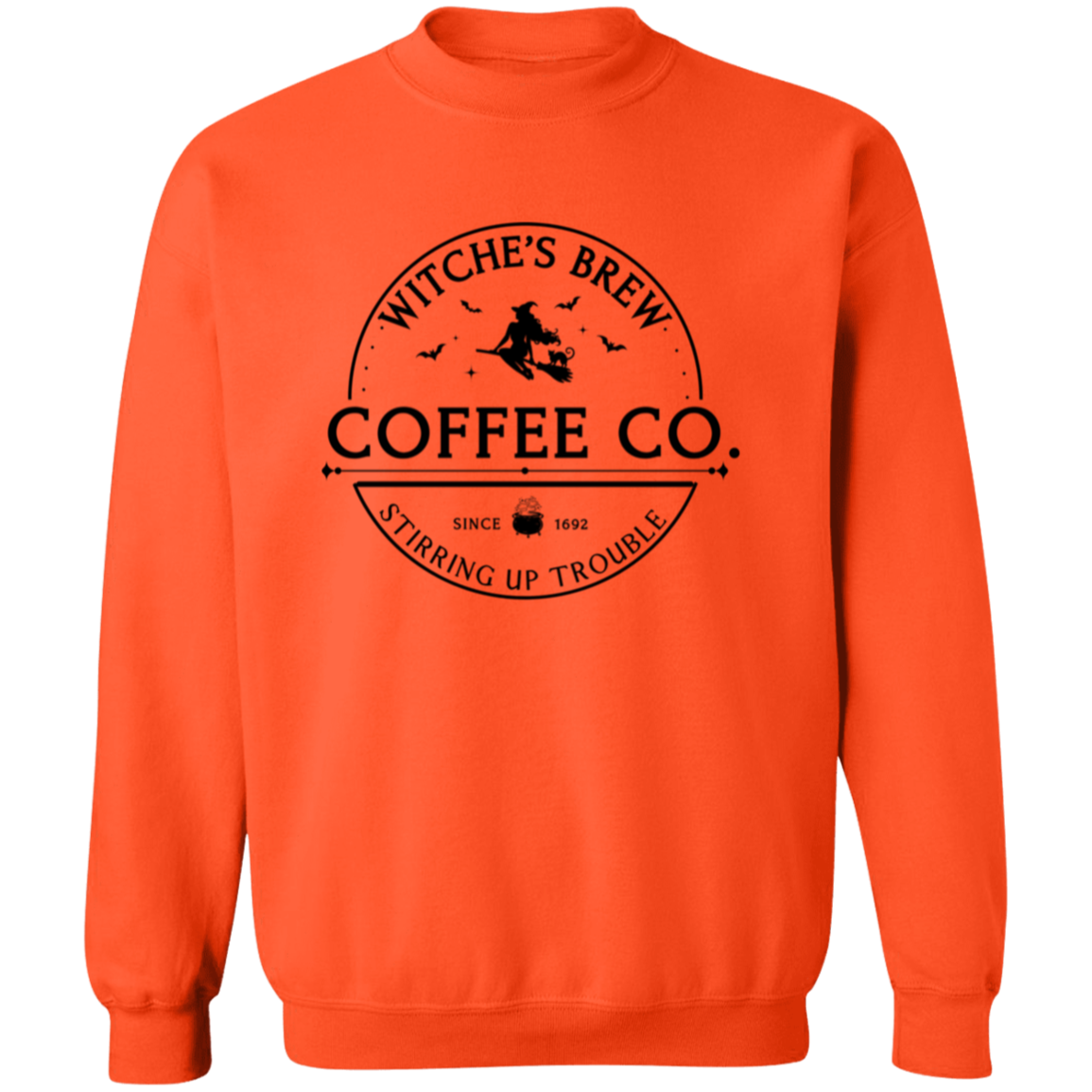 Witches Brew Coffee Co Pullover Sweatshirt and Hoodie