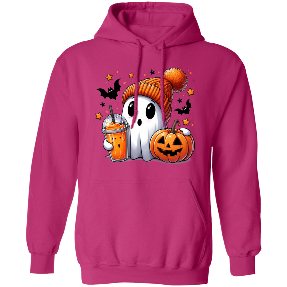 Halloween Cute Ghost Pullover Sweatshirt I Hoodie