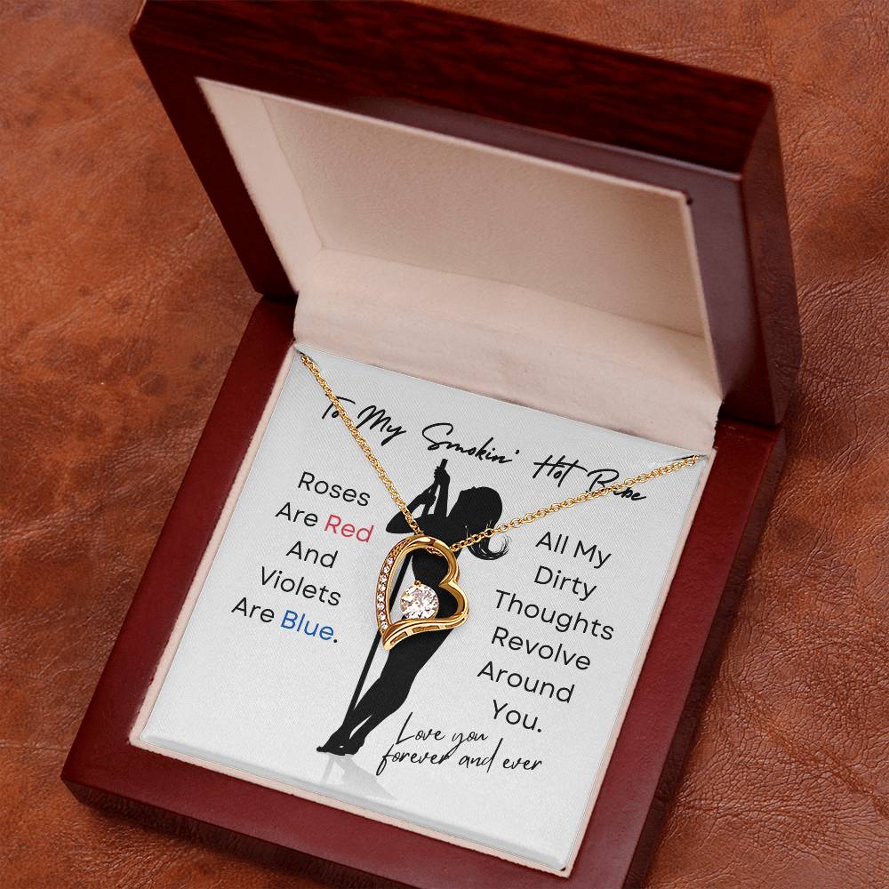 All My Dirty Thoughts Necklace Gift For Wife Soulmate Valentines Anniversary Birthday Present For Women