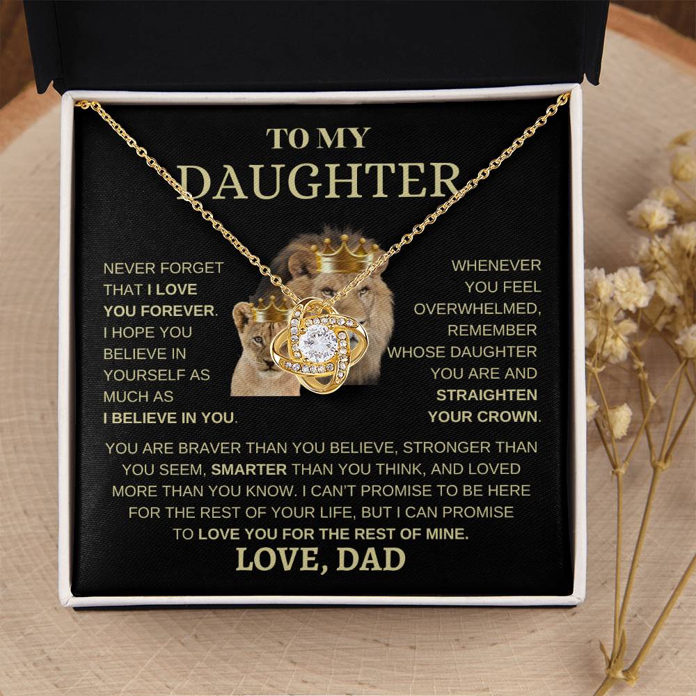 To My Daughter Love Dad