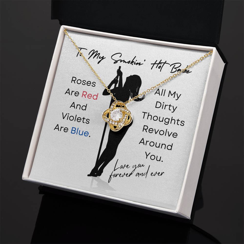 All My Dirty Thoughts Necklace Gift For Wife Soulmate Valentines Anniversary Birthday Present For Women