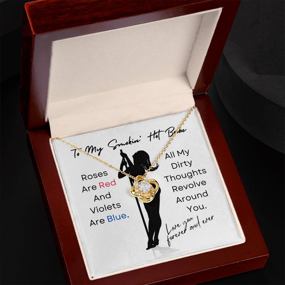 All My Dirty Thoughts Necklace Gift For Wife Soulmate Valentines Anniversary Birthday Present For Women