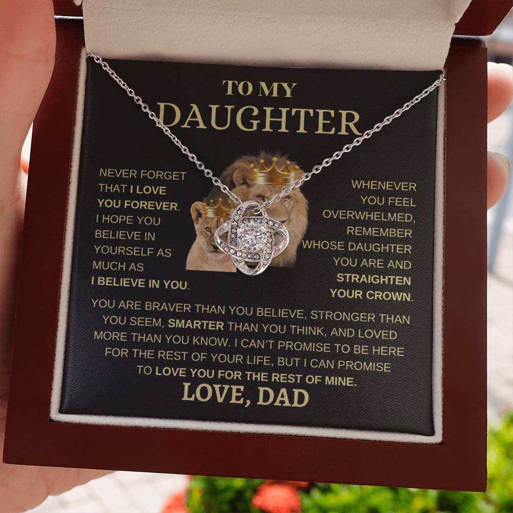 To My Daughter Love Dad