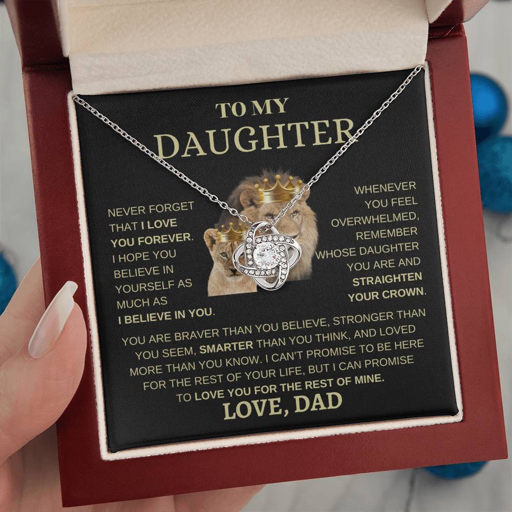 To My Daughter Love Dad