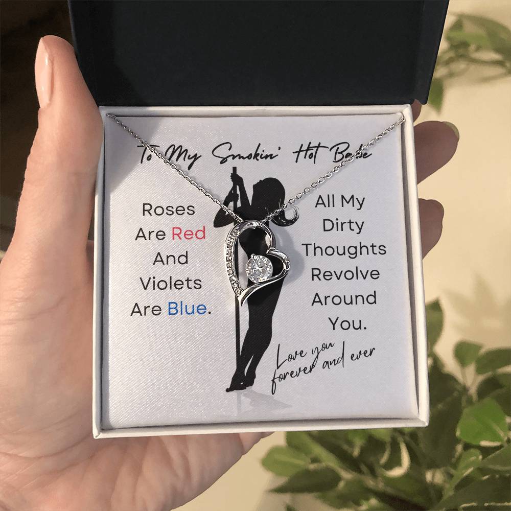 All My Dirty Thoughts Necklace Gift For Wife Soulmate Valentines Anniversary Birthday Present For Women