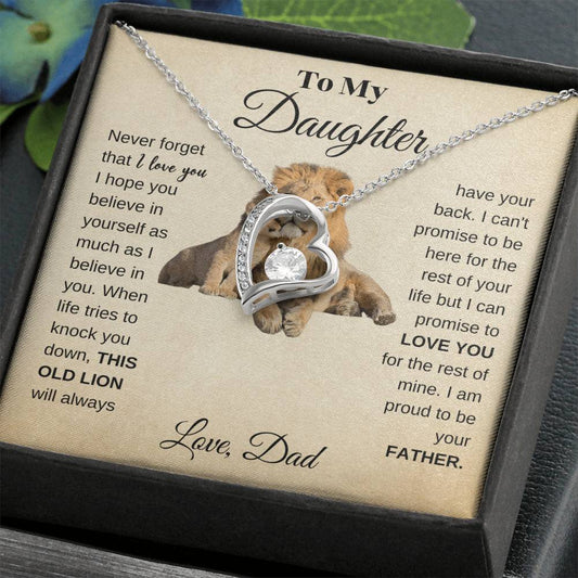 To My Daughter Love Dad I Forever Love